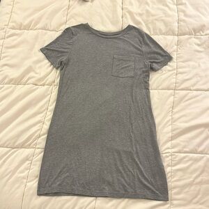 Abercrombie Grey T-Shirt Dress